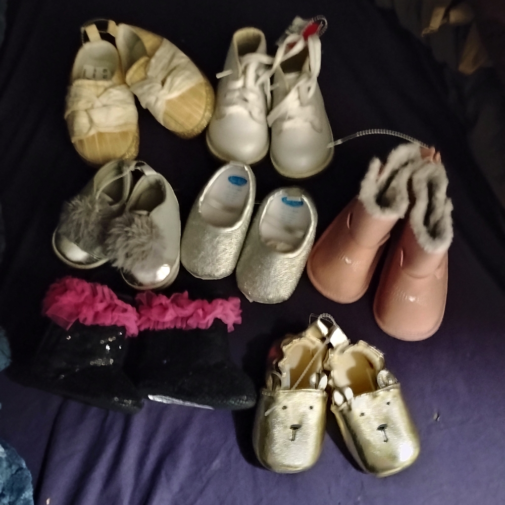 Assorted Baby Shoes Collection